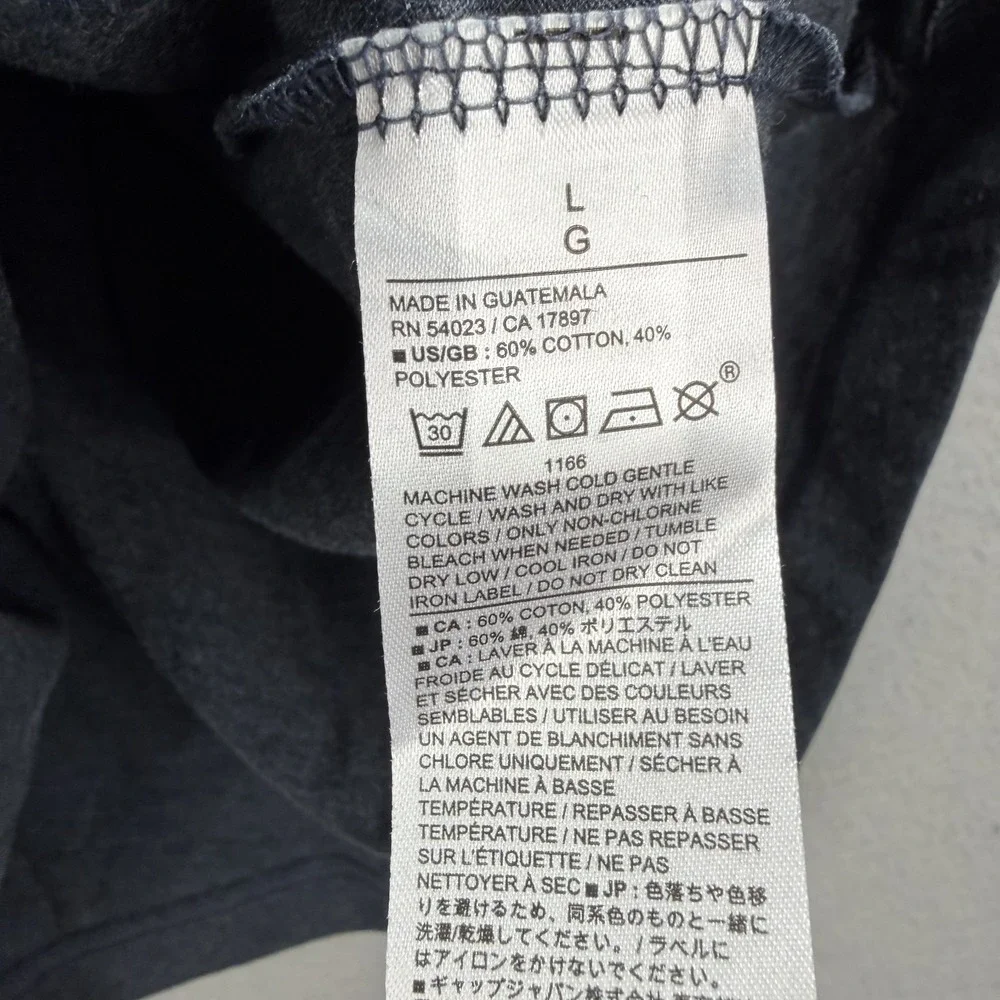 Banana‎ Republic Premium Wash T Shirt Mens Large Tall Gray Crew Neck Casual Tee